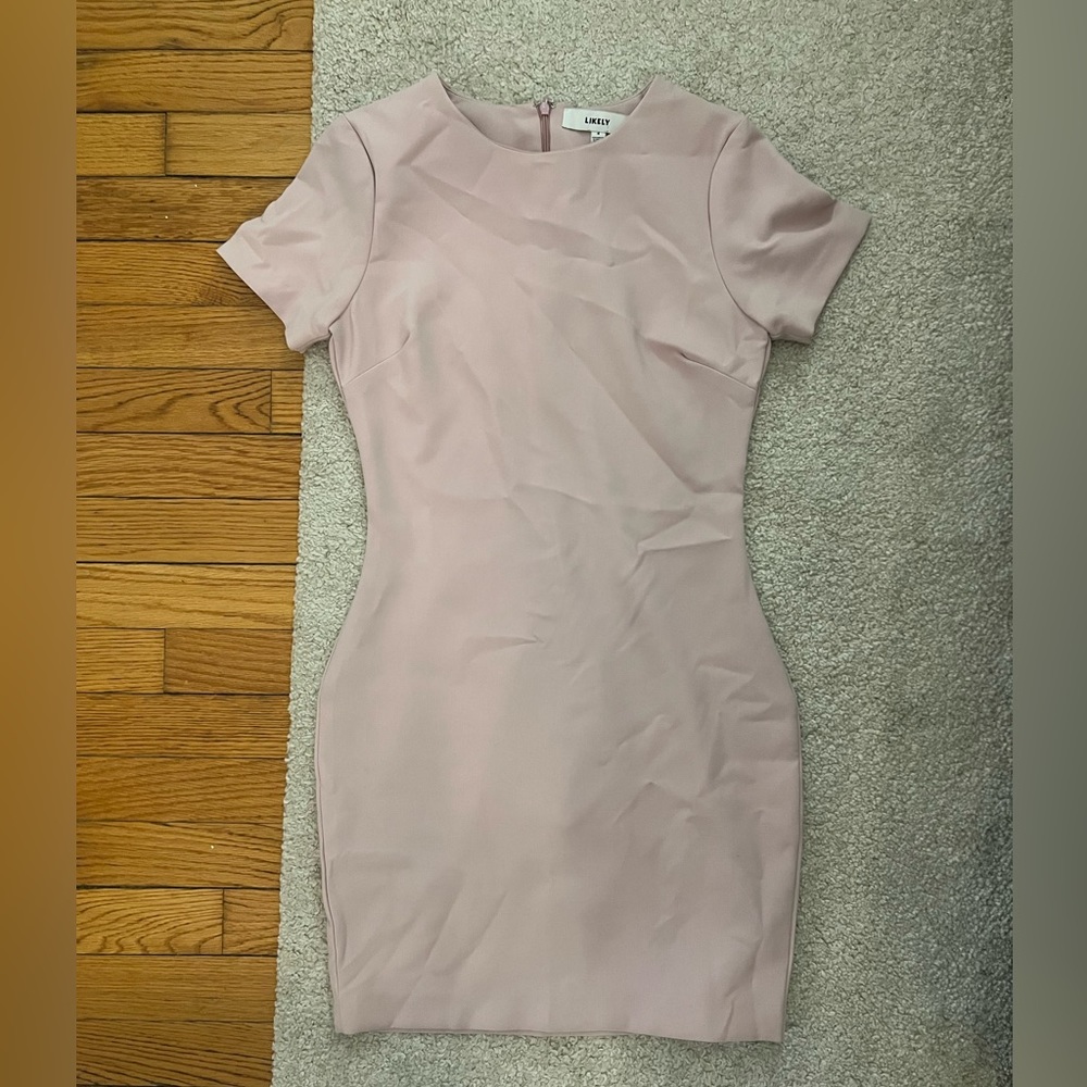 Likely short sleeve tight dress